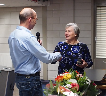 5 Dames kl2 hoogste gooister Thea Petersklein