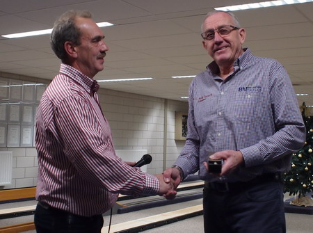 Heren kl1 hoogste gooier Leo Tappelklein